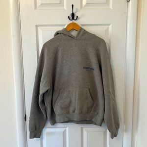 Fear of God Essentials Hoodie ‘Dark Heather Oatmeal’